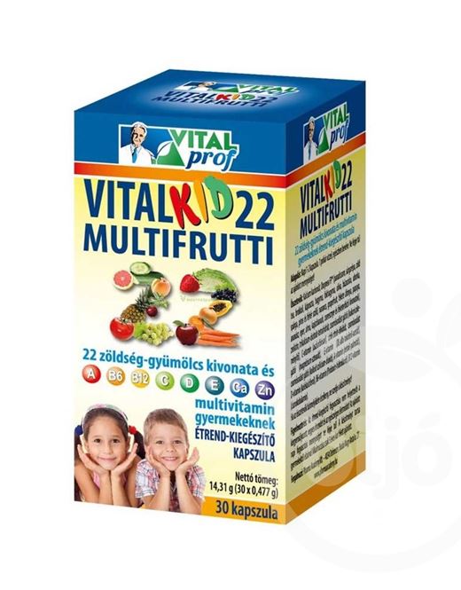 Vitalkid22 multifrutti 22 60 db