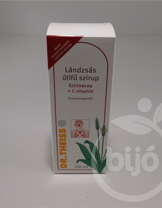 Dr.theiss lándzsás útifű echinacea c-vit folyékony-étrendkiegészítő 100 ml