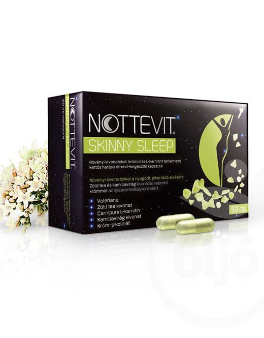 Nottevit skinny sleep étrend-kiegészítő kapszula 60 db