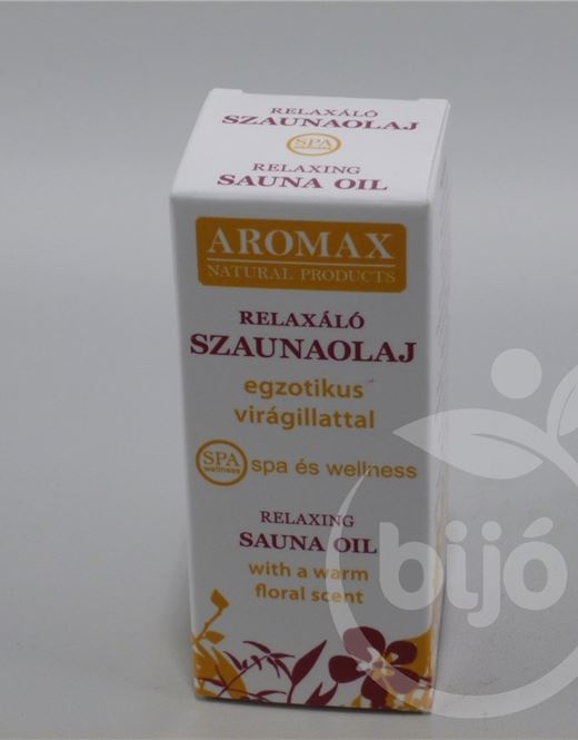 Aromax szaunaolaj relaxáló 10 ml