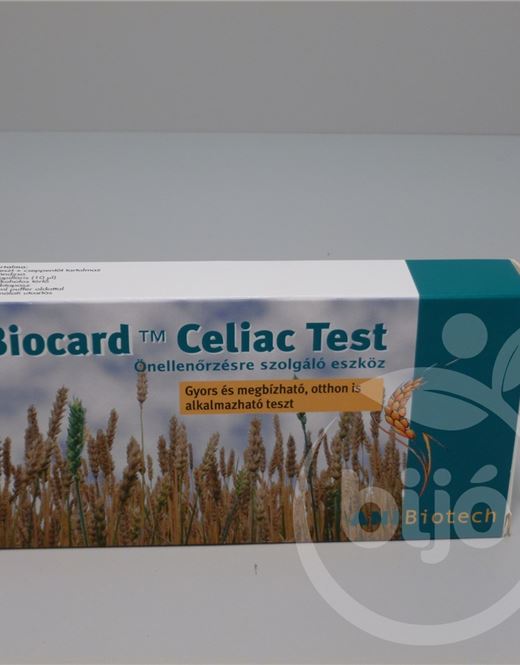 Biocard celiac test lisztérzékenységi teszt 1 db