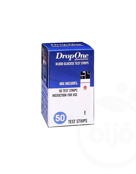Drop One vércukorszint mérő tesztcsík 50 db