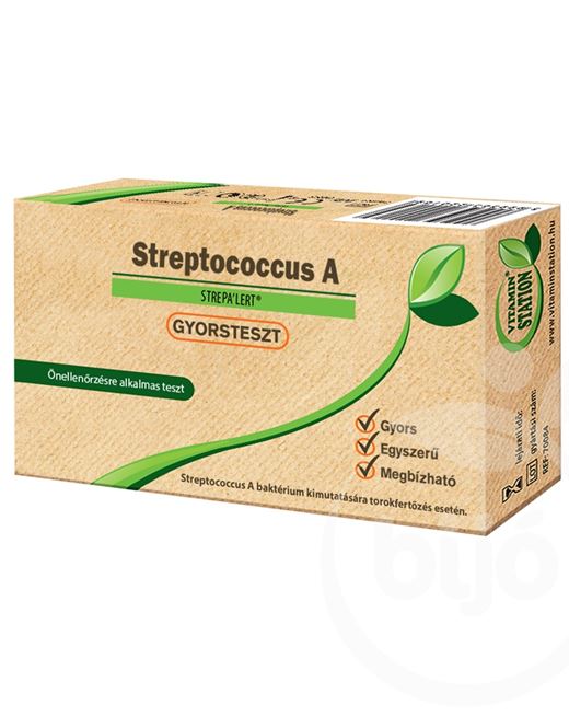 Vitamin Station streptococcus a gyorsteszt 1 db