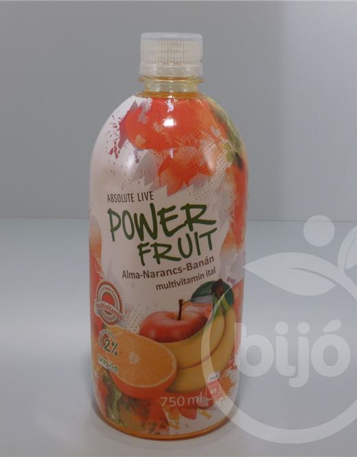 Powerfruit ital alma-narancs banán multivitamin 750 ml