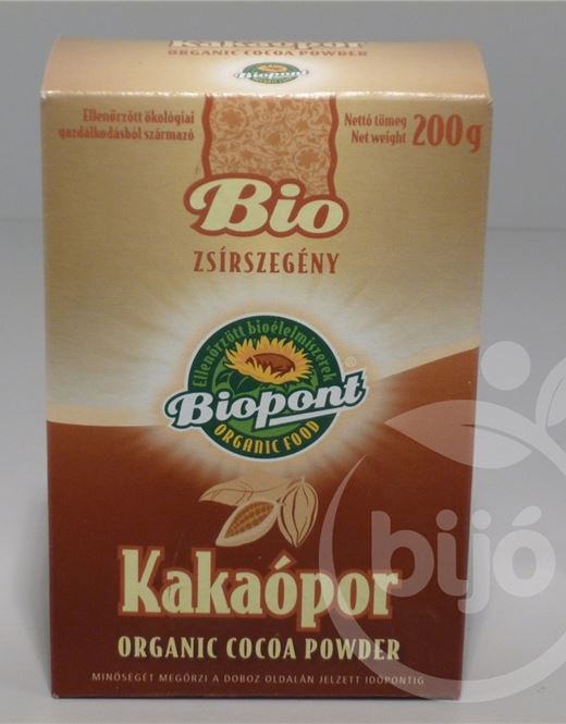 Biopont bio kakaópor 200 g