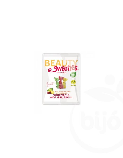 Beauty Sweeties gluténmentes vegán gumicukor cicák 125 g