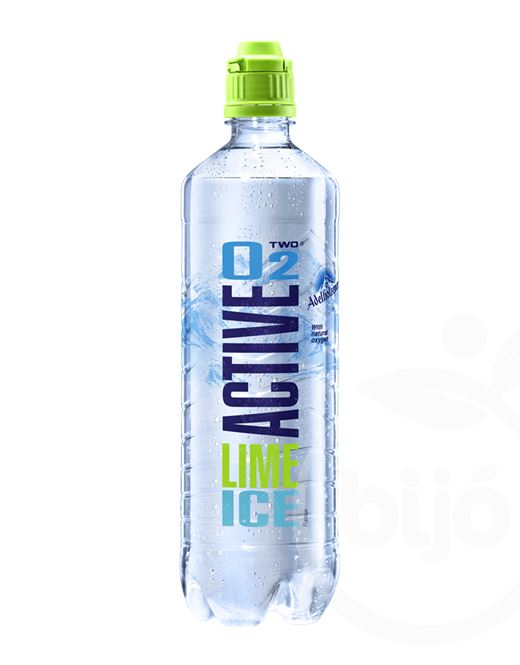 Active O2 fitness víz lime ice 750 ml