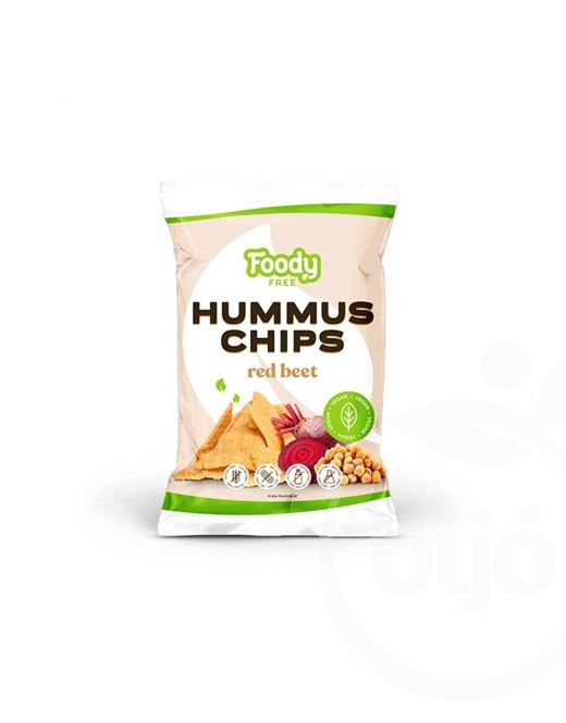 Foody Free gluténmentes hummus chips céklával 50 g
