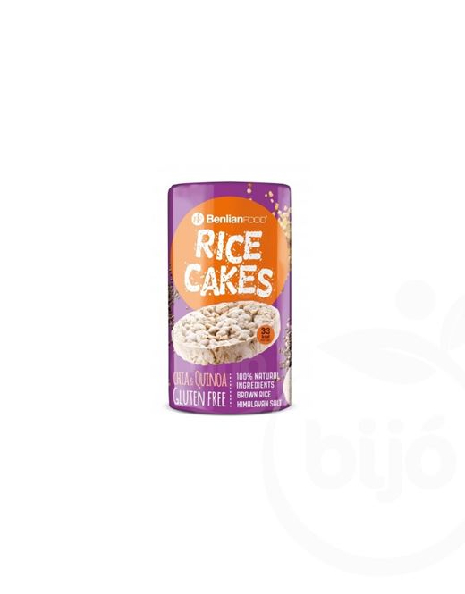 Benlian gluténmentes puff. rizs chia és quinoa maggal 100 g