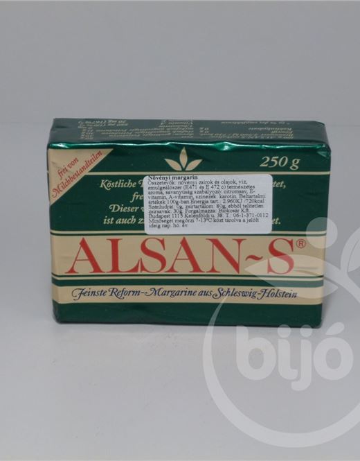 Alsan-S növényi margarin łzöldł 250 g