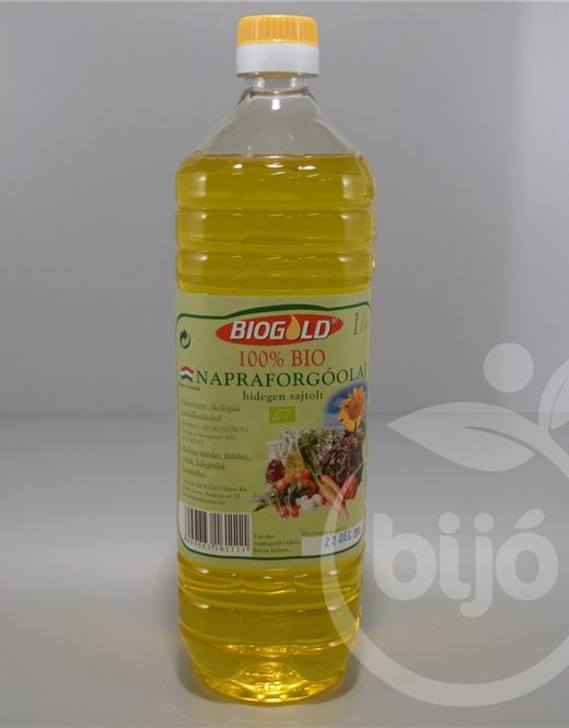 Biogold bio napraforgó olaj 1000 ml