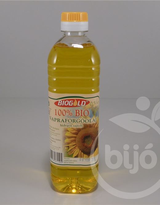 Biogold bio napraforgó étolaj 500 ml