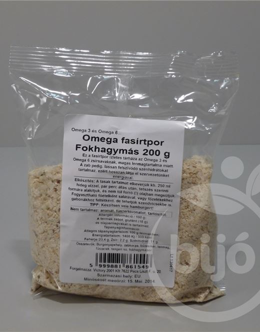 Ataisz omega fasírtpor fokhagymás 200 g