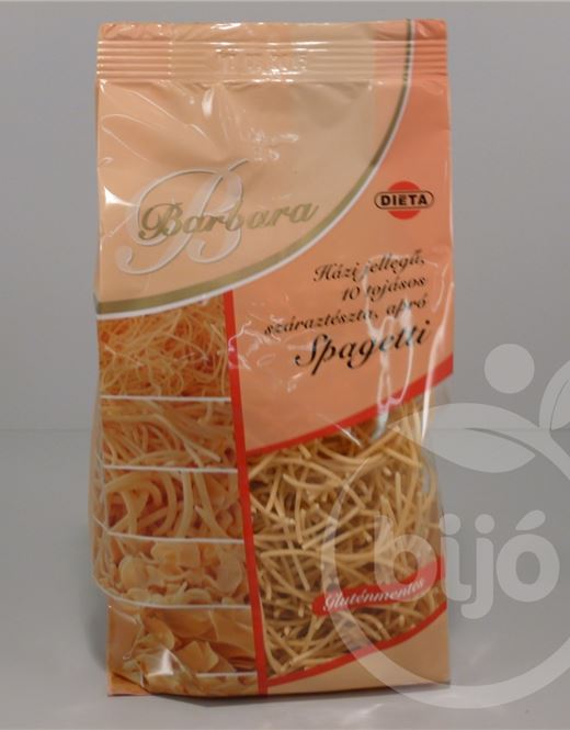 Barbara gluténmentes tészta spagetti 200 g