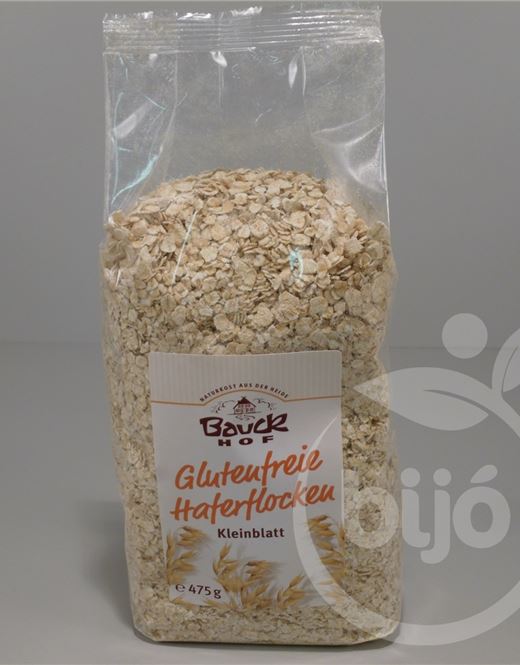 Bauck Hof bio gluténmentes zabpehely kisszemű 475 g