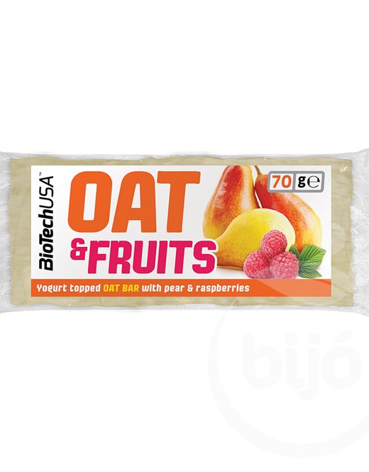 Biotech oatfruits zabszelet joghurtos körte-málna 70 g