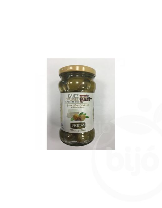 Bretas olivabogyó zöld fetasajttal töltve 314 ml