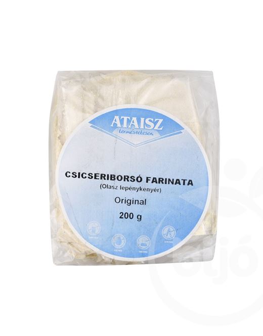 Ataisz csicseriborsó farinata olasz lepénykenyér original 200 g