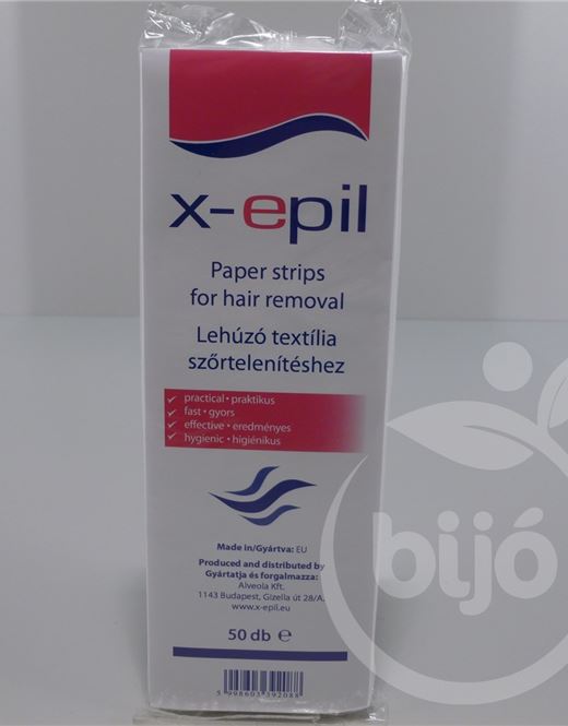 X-Epil lehúzó textilcsíkok 50 db