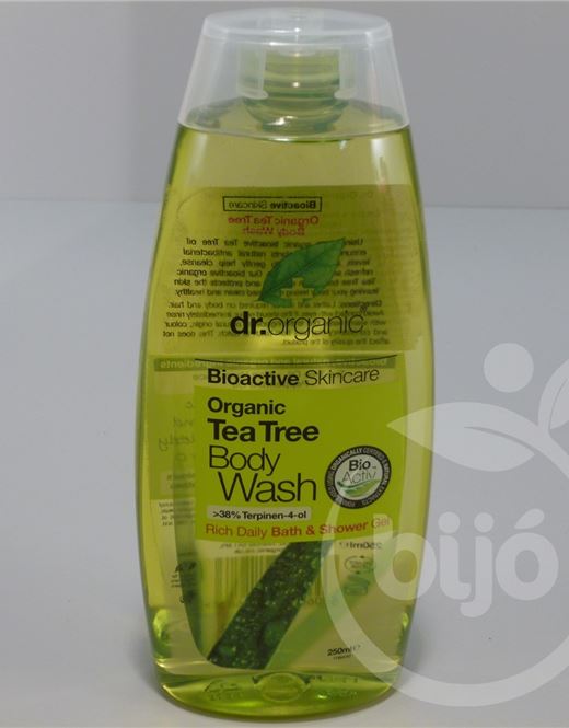 Dr.organic bio teafa tusfürdő 250 ml