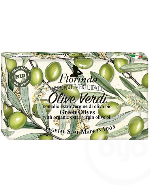 Florinda szappan natúr zöld olívás 200 g